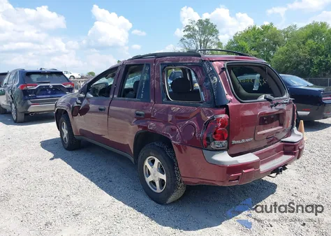 2004 Chevrolet Trailblazer Ls из США, поврежденный, VIN 1GNDS13S742356204